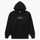 Supreme Inside Out Box Logo Hooded Sweatshirt Black