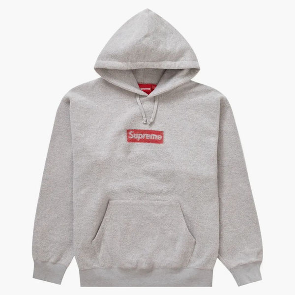 Supreme Inside Out Box Logo Mikina s kapucí Heather šedá
