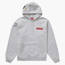 Instante supremo High Parches sudadera con capucha ceniza gris