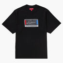 Supreme Intarsia Label S/S Top Black