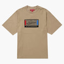 Supreme Intarsia Label S/S TOP TAN