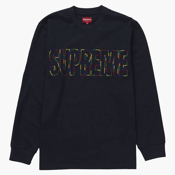 Supreme International L/S Tea Navy