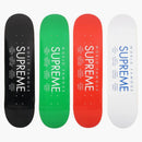 Supreme International Skateboard Deck Black/Green/Red/White Set