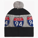 Supreme Interstate Reflective Beanie Black