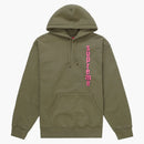 Nejvyšší invertní mikina s kapucí lehká oliva