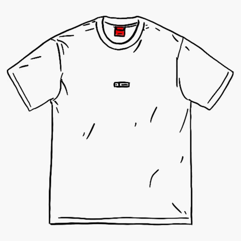 Supreme invert s/s top white