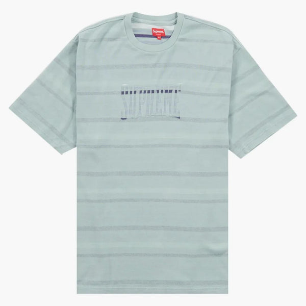 Stripe invertita suprema S/S Top Blue