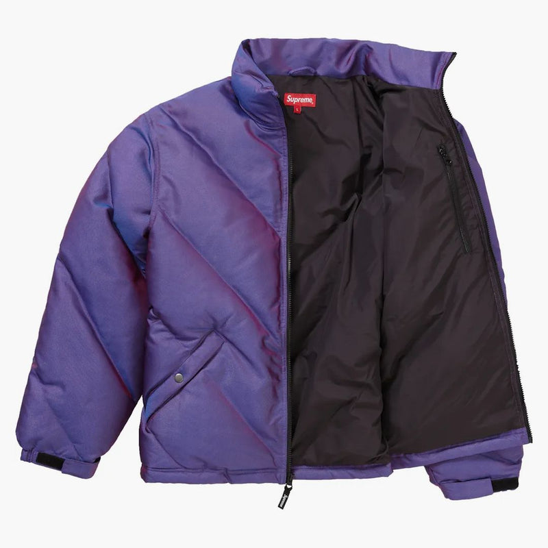 Giacca gonfia suprema Iridident Purple