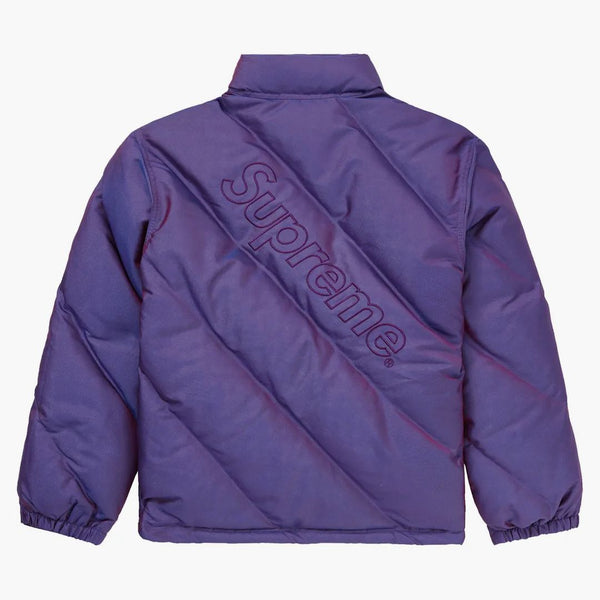 Giacca gonfia suprema Iridident Purple
