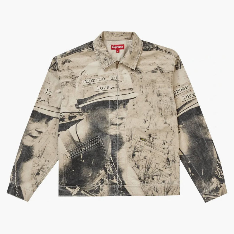 Supreme is Love Denim Work Jacket Stone