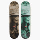 Supreme is love skateboard deck stone/teal set
