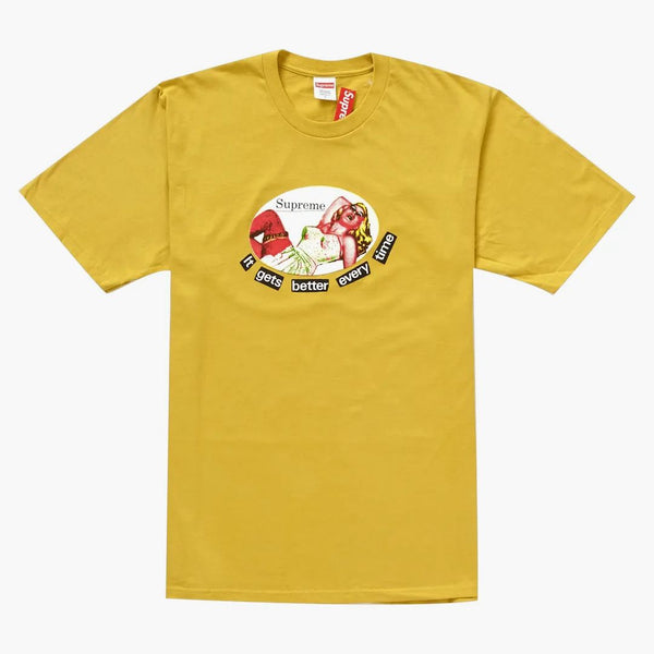 Supreme It Gets Better Every Time Tea Acid Yellow