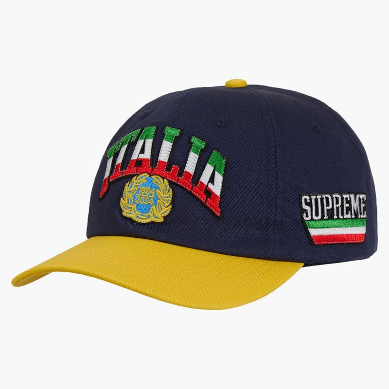 Supreme Italia 6 Panel Navy