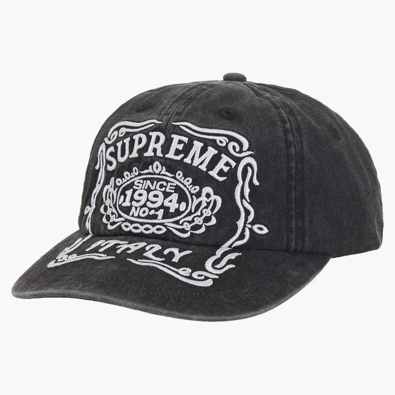 Supreme Italy 6-panel Black