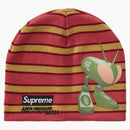 Supreme Junya Watanabe Cdg Man Beanie Red Stripe