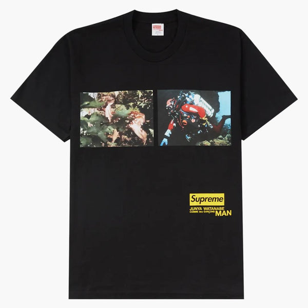 Supreme Junya Watanabe Cdg Man Nature Tee Black