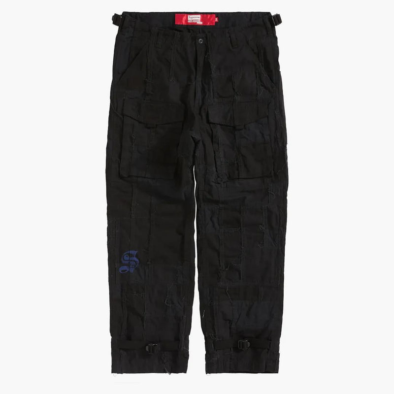 Supreme Junya Watanabe Cdg Man Patchwork Cargo Pant Black