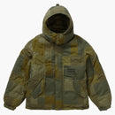 Supreme Junya Watanabe Cdg Man Patchwork Puffy Jacket Olive