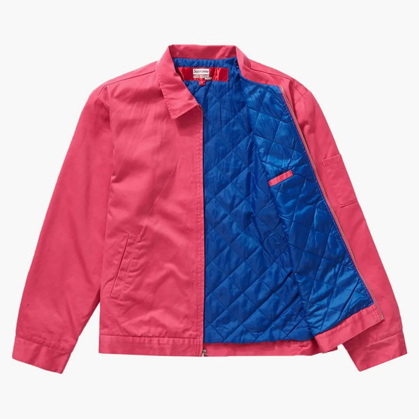 Supreme Junya Watanabe CDG Man Printed Work Jacket Bright Pink