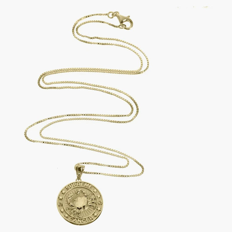 Supreme Jacob&co Cancer Zodiac Pendant 14k Gold