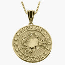 Supreme Jacob & Co Cancer Zodiac Pendant 14k Gold