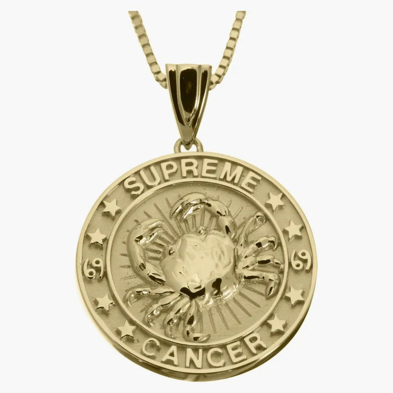 Supreme Jacob&co Cancer Zodiac Pendant 14k Gold