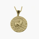 Supreme Jacob & Co Leo Zodiac Pendant 14k Gold