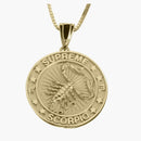 Supreme Jacob & Co Scorpio Zodiac Pendant 14k Gold