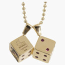 Supreme Jacob&co Dice 14k Gold Pendant Gold