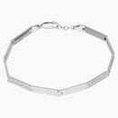 Supreme Jacob & Co Logo Link Bracelet Sterling Silver