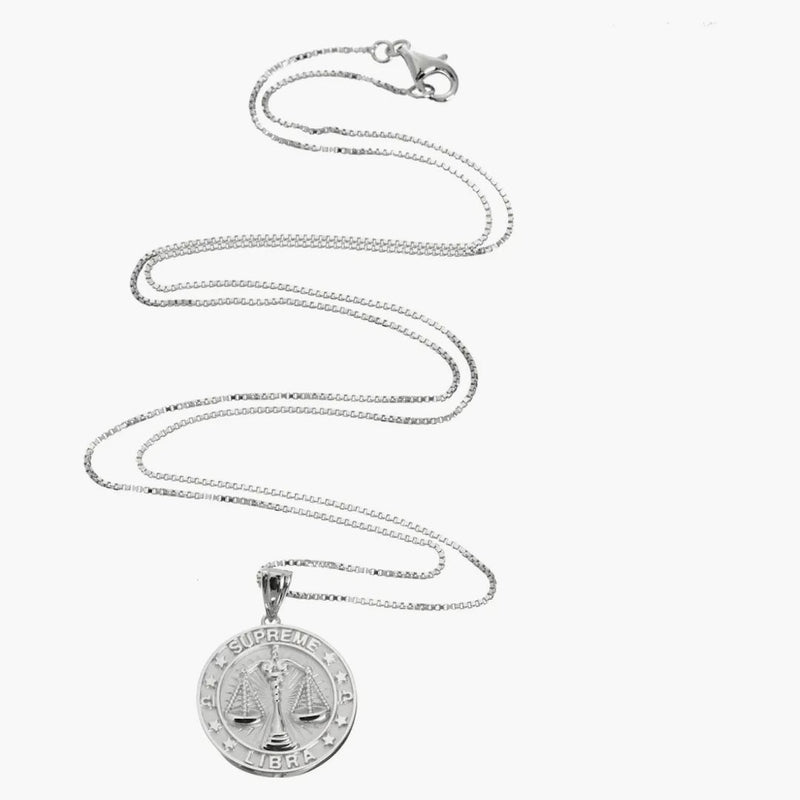 Nejvyšší Jacob & Co Libra Zodiac přívěsek Sterling Silver