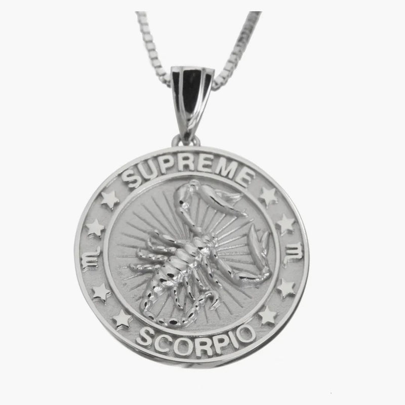 Supreme Jacob&co Scorpio Zodiac Pendant Sterling Silver