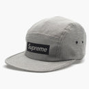 Supreme Jacquard Box Logo Camp Cap Black