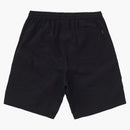 Logo supremo jacquard fino a corto nero