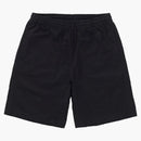 Logo supremo jacquard fino a corto nero