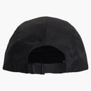 Supreme Jacquard Logos Twill Camp Cap Black