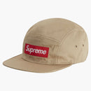 Supreme Jacquard Logos Twill Camp Cap Tan