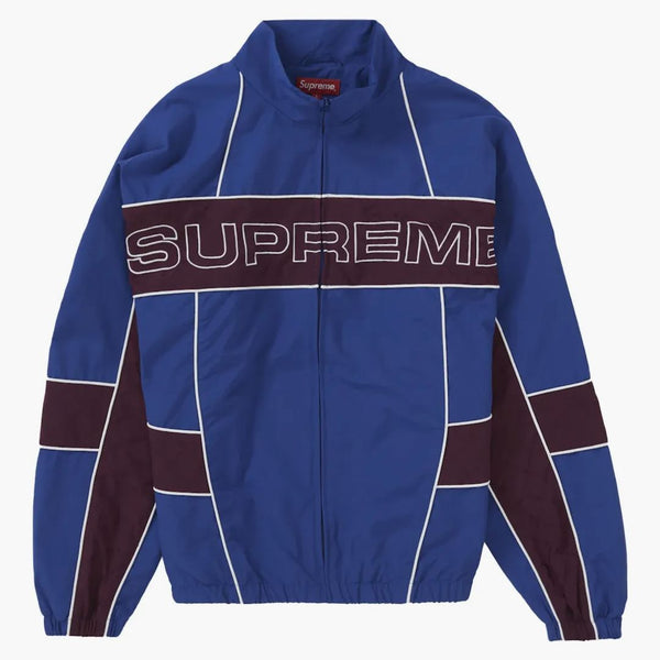 Nejvyšší jacquard panel Panel Track Jacket Royal