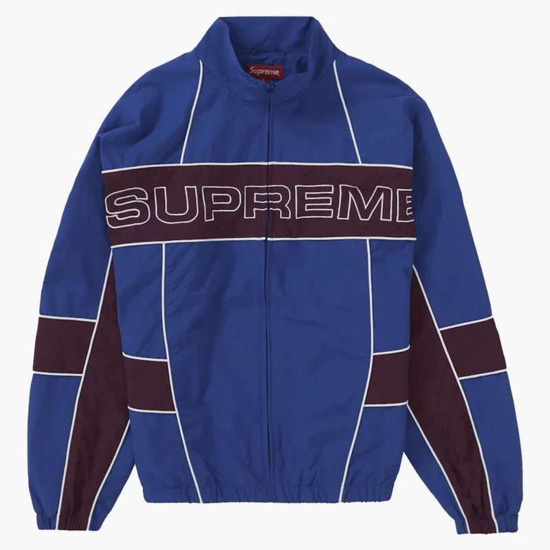 Nejvyšší jacquard panel Panel Track Jacket Royal