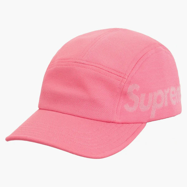 Nejvyšší Jacquard Pique Camp Cap Pink