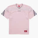 Supreme Jacquard Rib Football Jersey Pink
