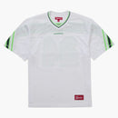 Supreme Jacquard Rib Football Jersey White