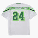Supreme Jacquard Rib Football Jersey White