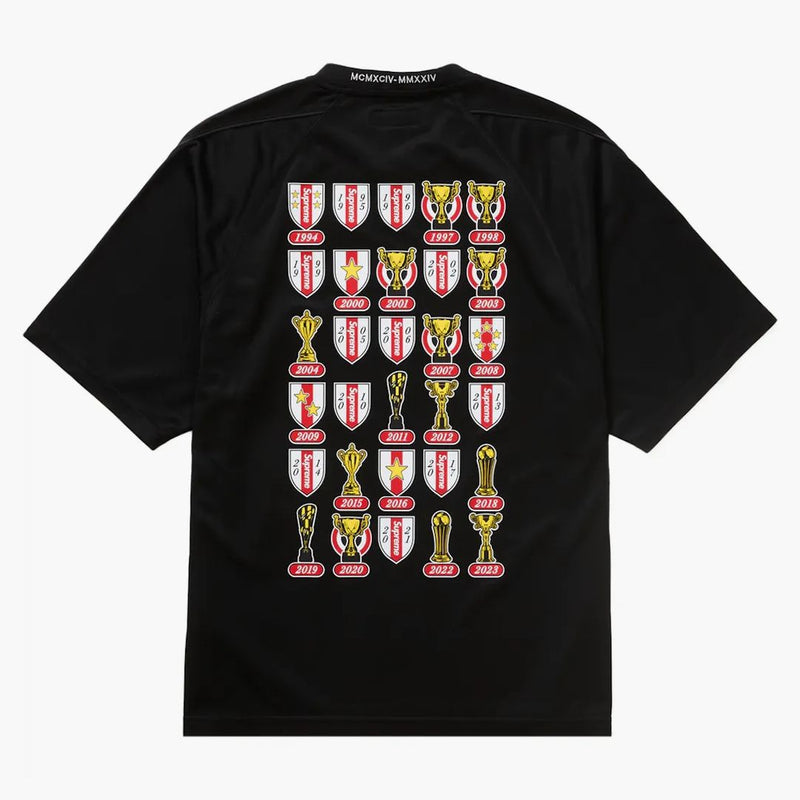 Nejvyšší Jacquard Soccer Jersey Black