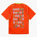 Nejvyšší Jacquard Soccer Jersey Orange