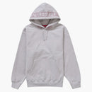 Supreme Jacquard Stripe Hooded Sweatshirt Ash Gray