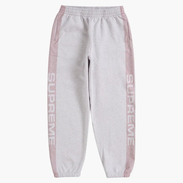Supreme Jacquard Stripe Sweatpant Ash Grey