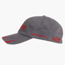 Supreme irregular visor de 6 paneles grises