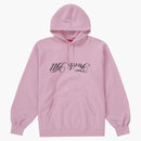 Supreme Jamie Reid fuck all hooded sweatshirt pink