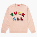 Supreme Jamie Reid Fuck All Sweater Dusty Pink